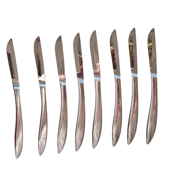 Vintage Jasco Knife Set in Wooden Box Japan Sword Company - Picture 3 of 4